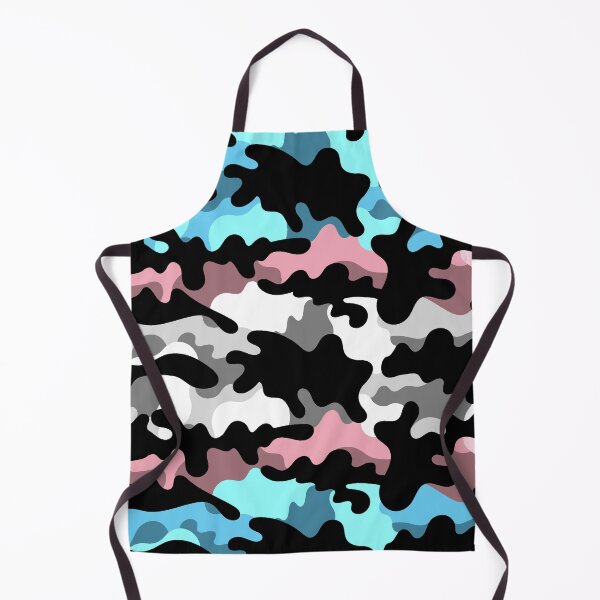 Item preview, Seamless Repeating Camouflage Textured Transgender Pride Flag Pattern designed and sold by LiveLoudGraphic.