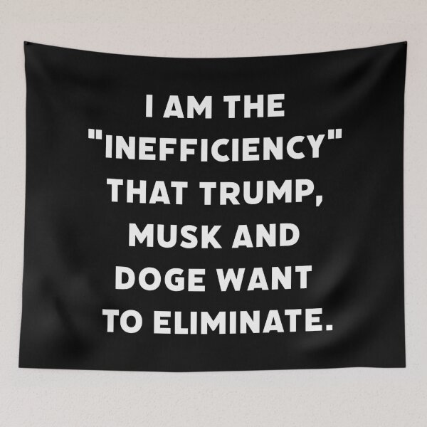 Item preview, I am the inefficiency that they want to eliminate  designed and sold by Rachel the Artist .