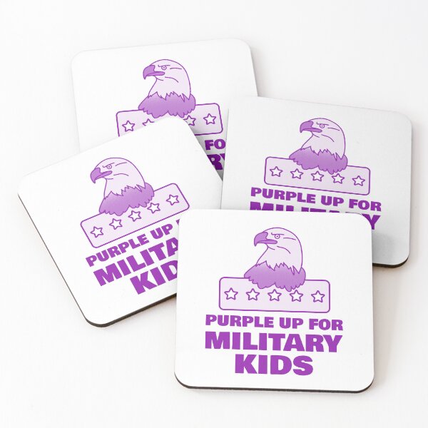 Item preview, Purple Up For Military Kids designed and sold by 87-Aesthetics.