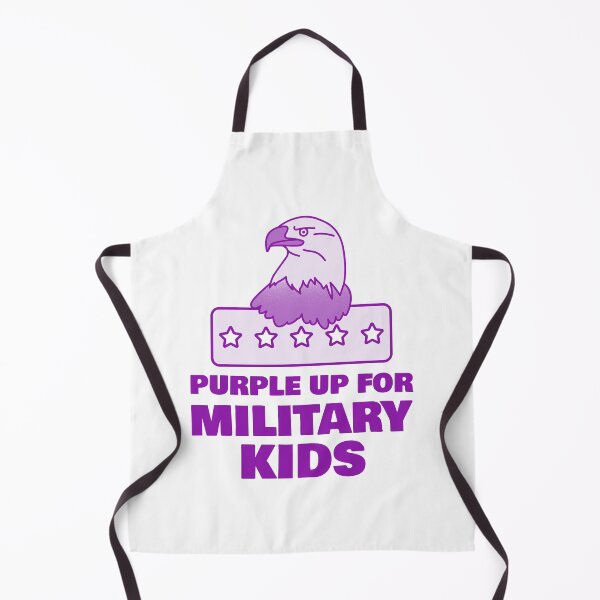 Item preview, Purple Up For Military Kids designed and sold by 87-Aesthetics.