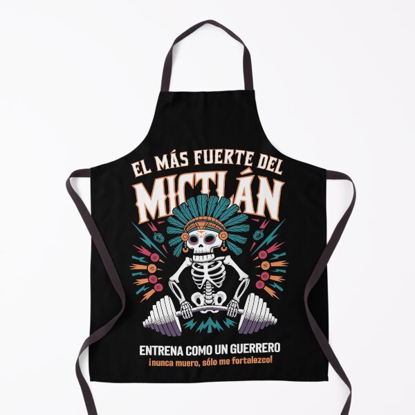 Item preview, El Más Fuerte del Mictlán – Aztec Gym Skeleton Strength designed and sold by BeamiCreations.