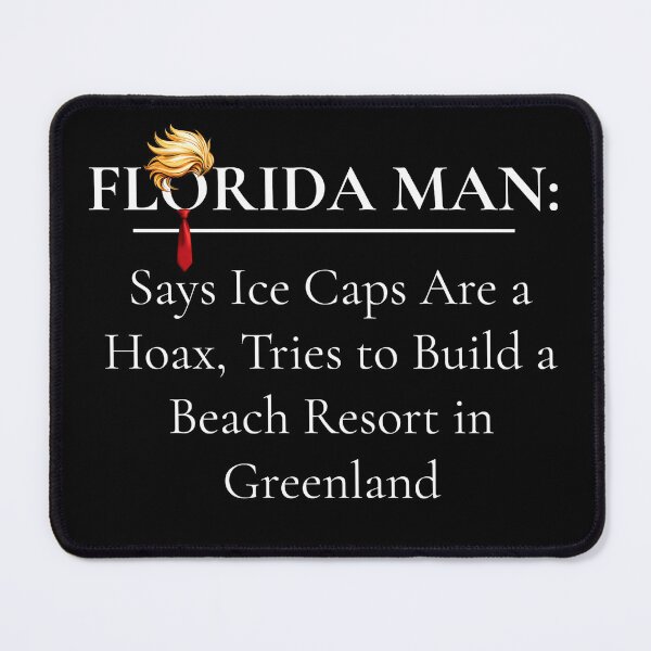 Item preview, Florida Man Greenland Beach Resort designed and sold by Boddicca.