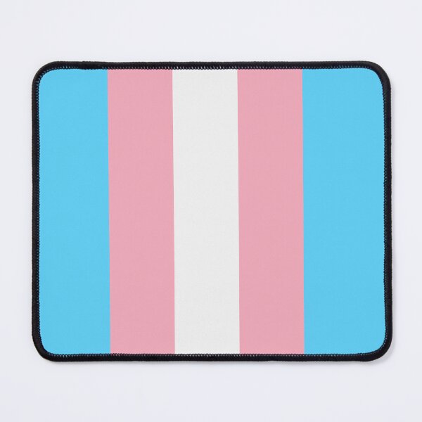 Item preview, Vertical Repeating Transgender Pride Flag Pattern designed and sold by LiveLoudGraphic.