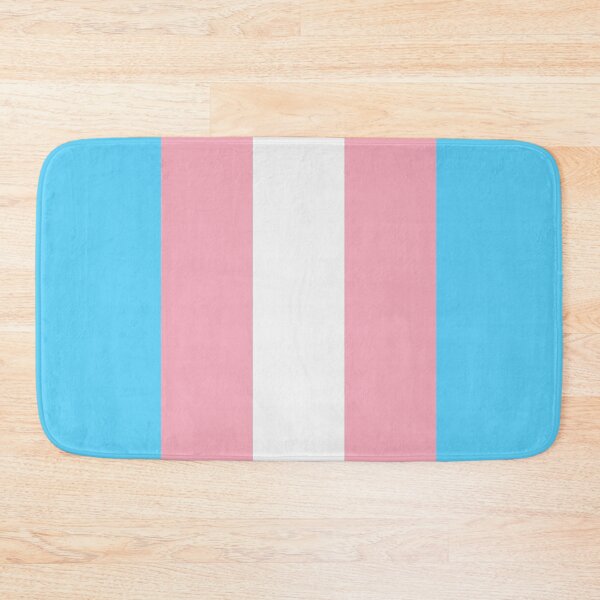 Item preview, Vertical Repeating Transgender Pride Flag Pattern designed and sold by LiveLoudGraphic.