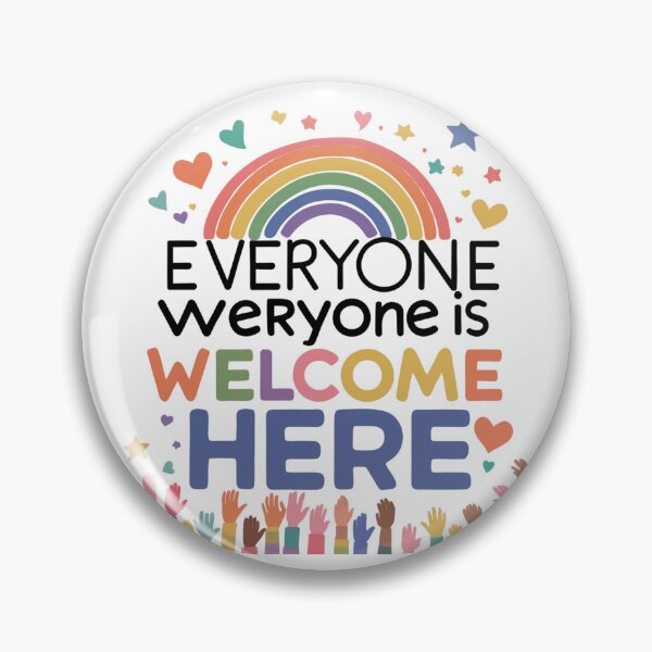 Item preview, Inclusive Welcome designed and sold by Snap Sell Studio HQ.