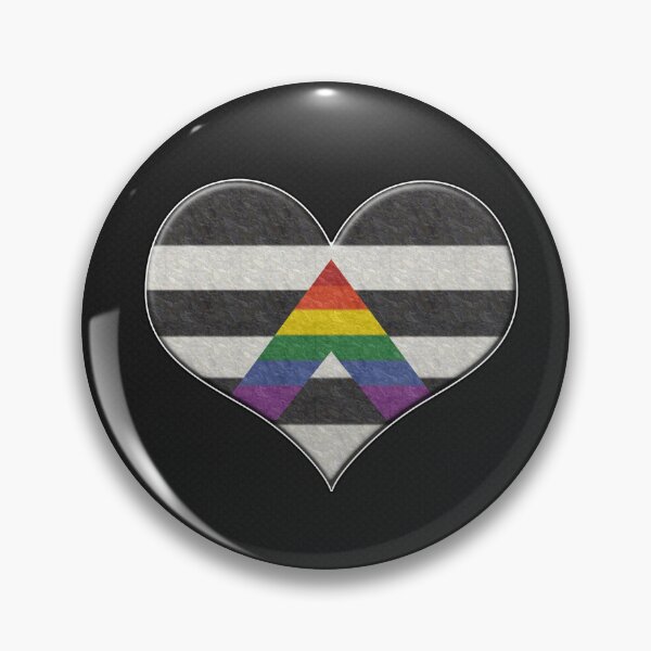 Item preview, Large LGBT Ally Pride Flag Colored Heart designed and sold by LiveLoudGraphic.