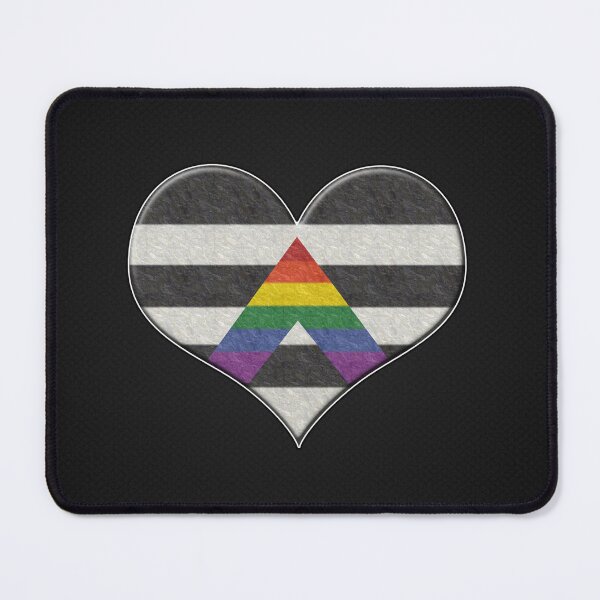 Item preview, Large LGBT Ally Pride Flag Colored Heart designed and sold by LiveLoudGraphic.