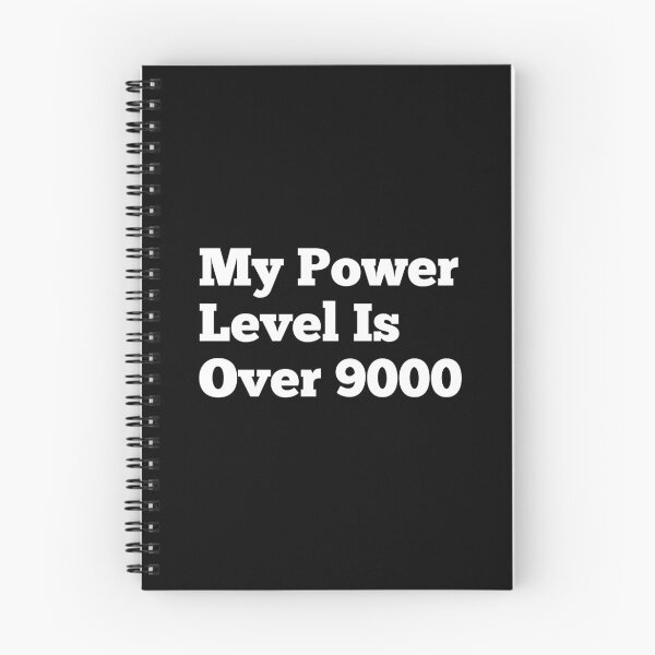 Item preview, My Power Level Is Over 9000. designed and sold by Pochi Vibes.