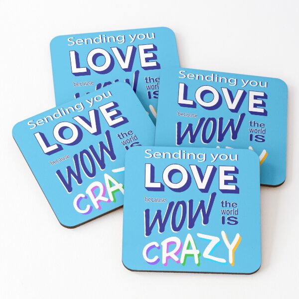 Item preview, The World is Crazy designed and sold by FunandWhimsy.