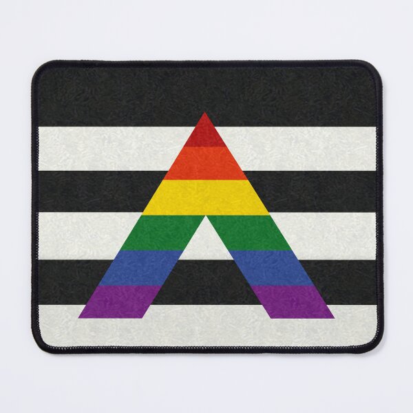 Item preview, LGBT Ally Pride Flag Colored Background  designed and sold by LiveLoudGraphic.
