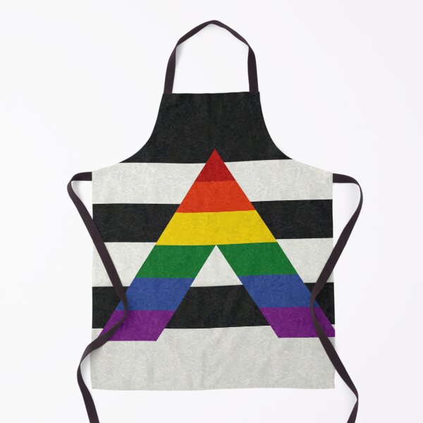 Item preview, LGBT Ally Pride Flag Colored Background  designed and sold by LiveLoudGraphic.