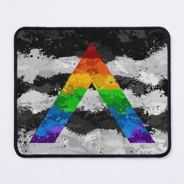 Item preview, Abstract Paint Splatter LGBT Ally Pride Flag Pattern designed and sold by LiveLoudGraphic.