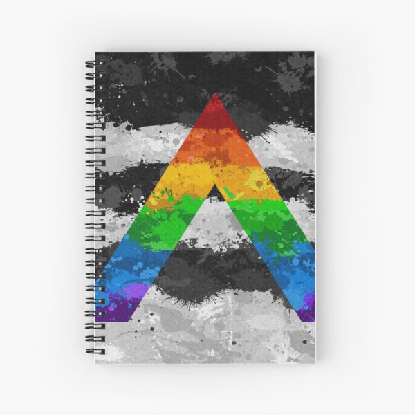 Item preview, Abstract Paint Splatter LGBT Ally Pride Flag Pattern designed and sold by LiveLoudGraphic.