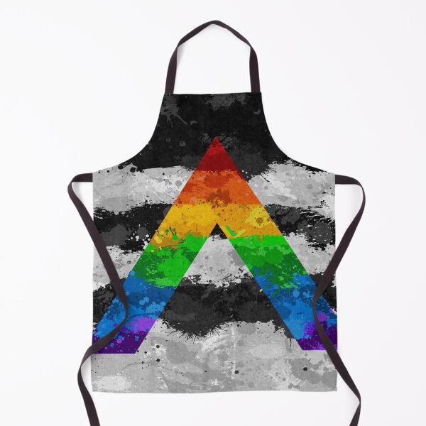 Item preview, Abstract Paint Splatter LGBT Ally Pride Flag Pattern designed and sold by LiveLoudGraphic.