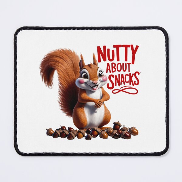 Item preview, Cute Nutty Squirrel - Funny Acorn Lover designed and sold by BaisaStudio.
