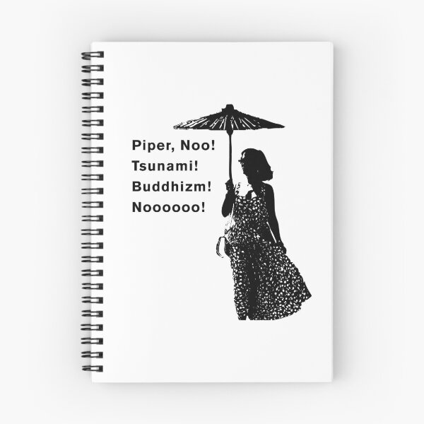 Item preview, Piper No, Tsunami, Buddhism, Noooo designed and sold by NickiPost.