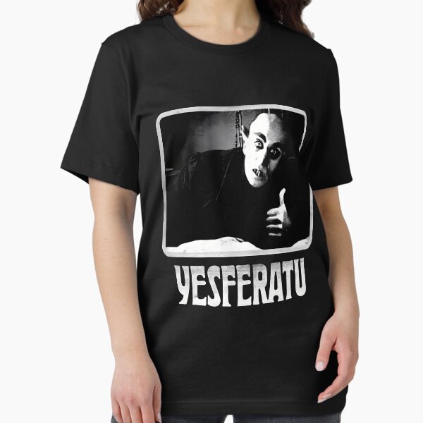 Item preview, Yesferatu Funny Nosferatu Positive Goth Horror Lover Gift Meme designed and sold by maeand-art.