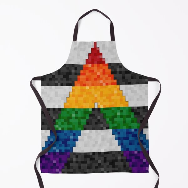 Item preview, LGBT Ally Pride Pixel Flag Repeating Background designed and sold by LiveLoudGraphic.