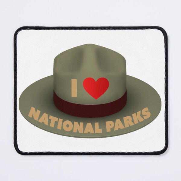 Item preview, I LOVE NATIONAL PARKS! STICKER OR T-SHIRT designed and sold by PIXEL POP DESIGNS - Beyond the Norm!.