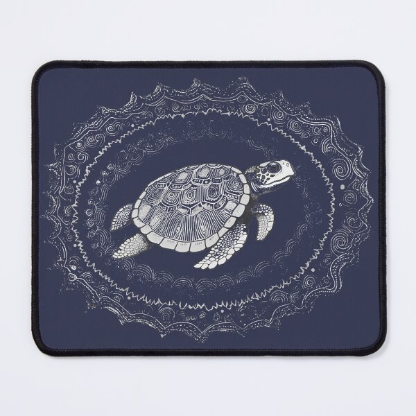 Item preview, Batik Aboriginal Terrapin Turtle designed and sold by AuroraXGreen.