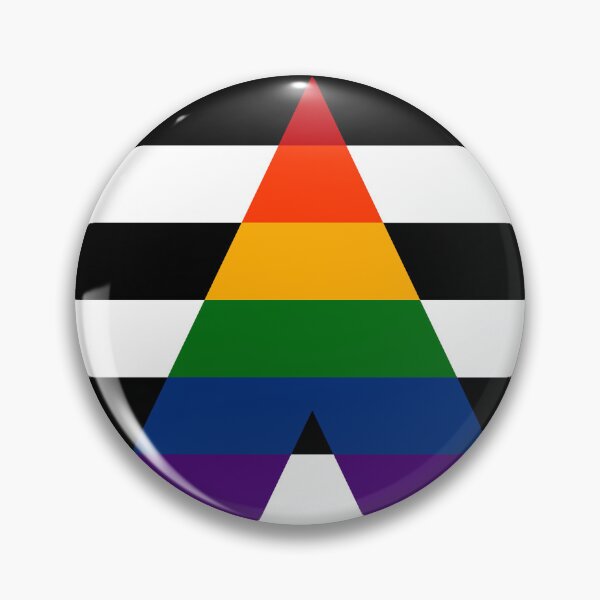 Item preview, Seamless Repeating LGBT Ally Pride Flag Pattern designed and sold by LiveLoudGraphic.