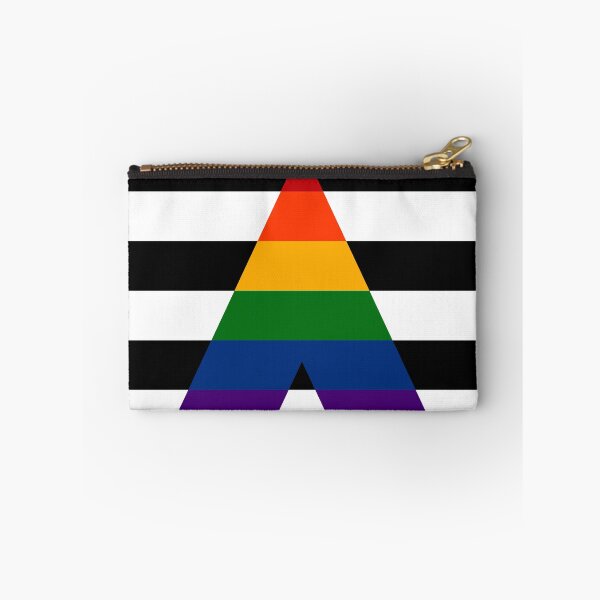 Item preview, Seamless Repeating LGBT Ally Pride Flag Pattern designed and sold by LiveLoudGraphic.