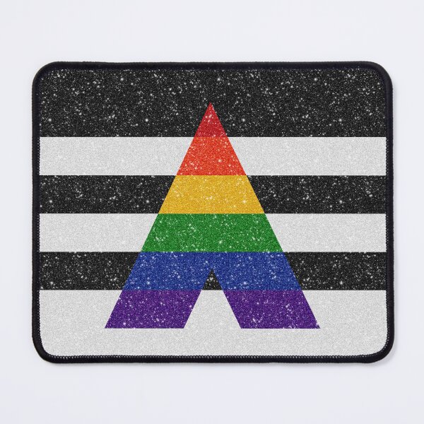 Item preview, Faux Glitter LGBT Ally Pride Flag Background designed and sold by LiveLoudGraphic.