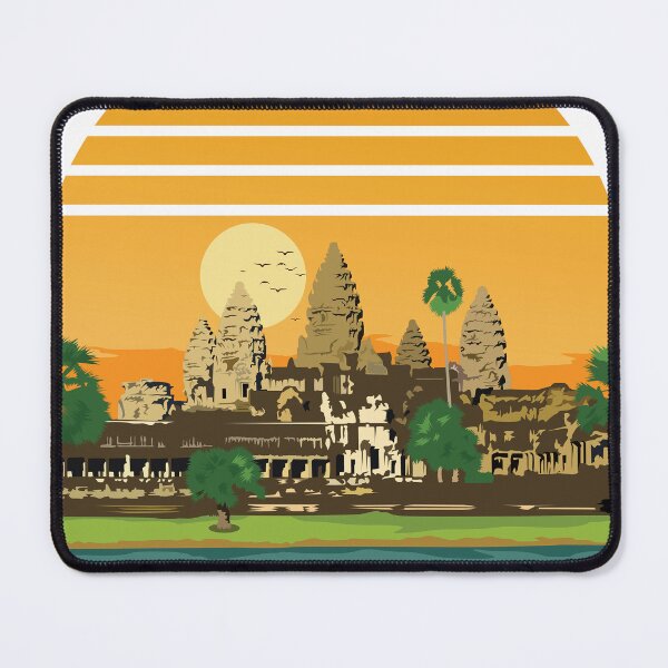 Item preview, Angkor Wat T-shirt designed and sold by Klai-Krung.