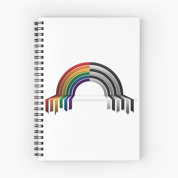Item preview, LGBT Ally Pride Flag 3D Drip Rainbow Design designed and sold by LiveLoudGraphic.
