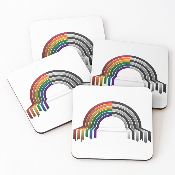 Item preview, LGBT Ally Pride Flag 3D Drip Rainbow Design designed and sold by LiveLoudGraphic.