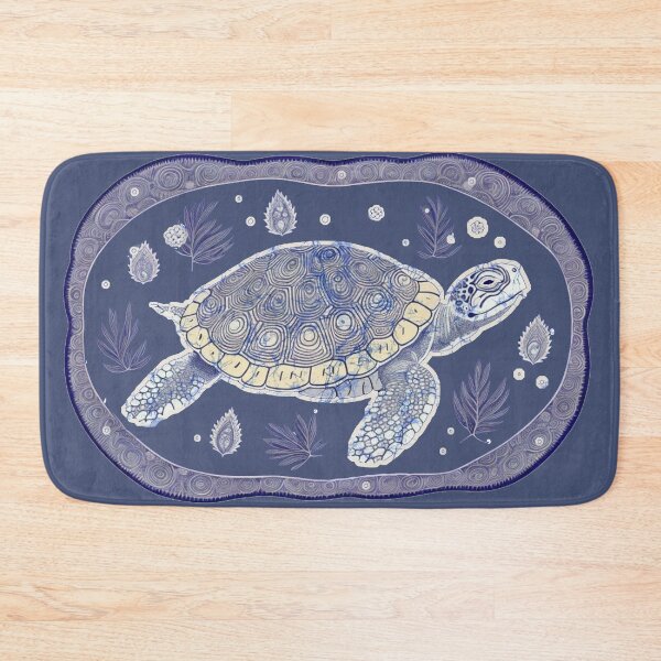 Item preview, Hippie Batik Aboriginal Terrapin Turtle designed and sold by AuroraXGreen.