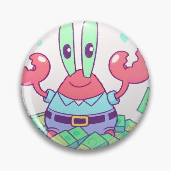 Item preview, Spongebob Squarepants Mr Krabs Loves Money designed and sold by CalCalCalShop.
