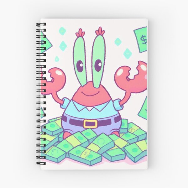 Item preview, Spongebob Squarepants Mr Krabs Loves Money designed and sold by CalCalCalShop.