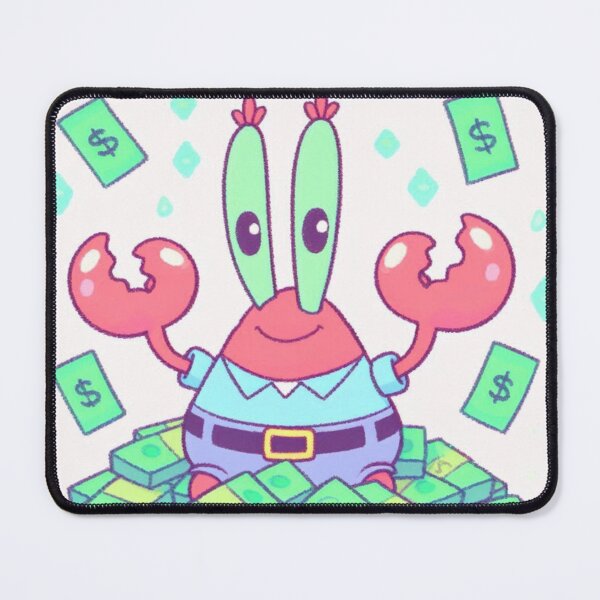 Item preview, Spongebob Squarepants Mr Krabs Loves Money designed and sold by CalCalCalShop.