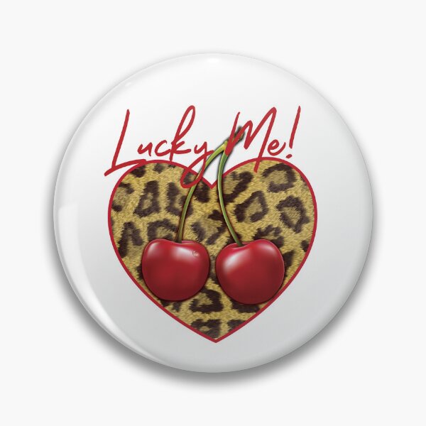 Item preview, Leopard Print Heart Cherry designed and sold by PMSNshop.