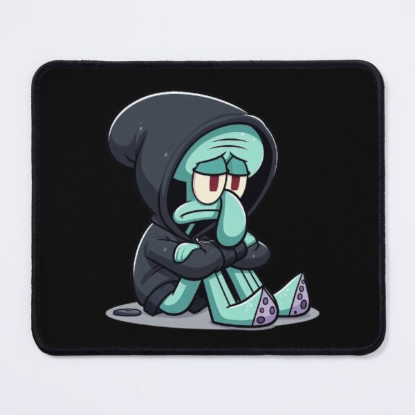 Item preview, Spongebob Squarepants Squidward Sad Chilling designed and sold by CalCalCalShop.