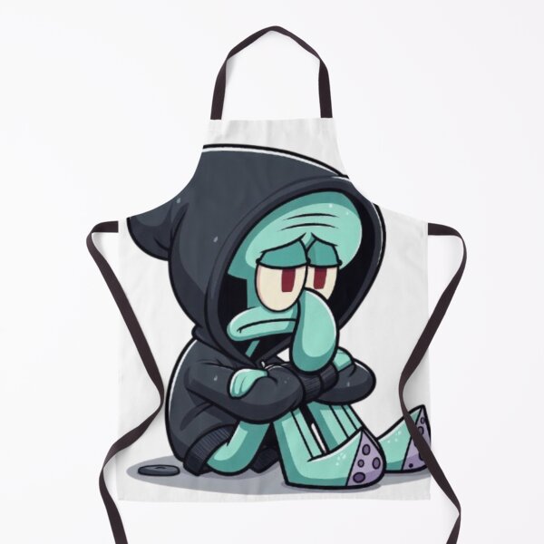 Item preview, Spongebob Squarepants Squidward Sad Chilling designed and sold by CalCalCalShop.