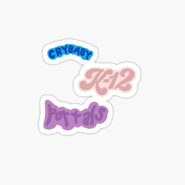 Item preview, Melanie Martinez album titles designed and sold by unawaredesigns.