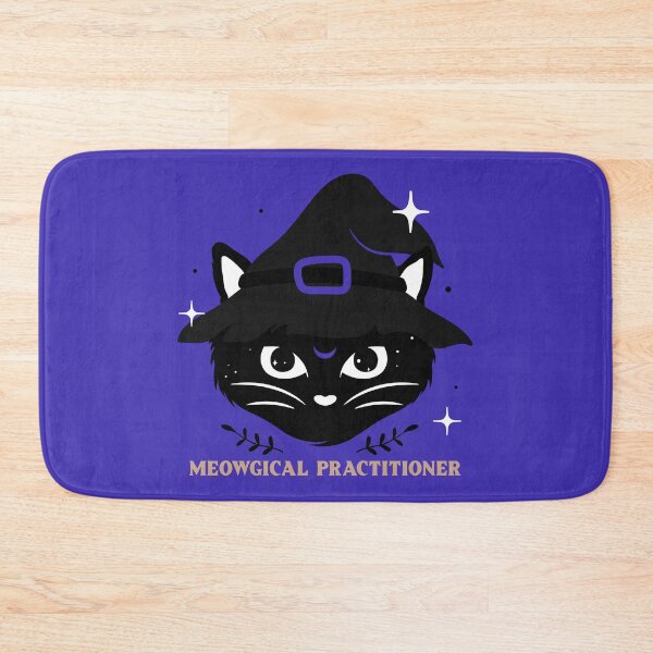 Item preview, Meowgical Practioner Black Cat designed and sold by CrowCottage51.