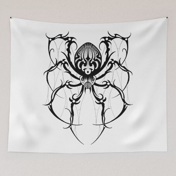Item preview, Dark neotribal spider designed and sold by 7Delamancha.