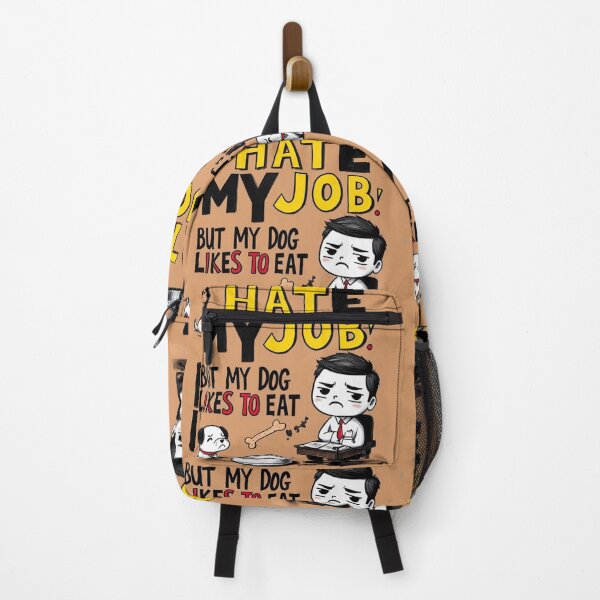 Item preview, I Hate My Job - But My Dog Likes to Eat designed and sold by All Creative Designer.