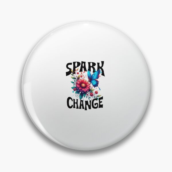 Item preview, Spark Change – Motivational Quote Design designed and sold by Ramanujan MN.