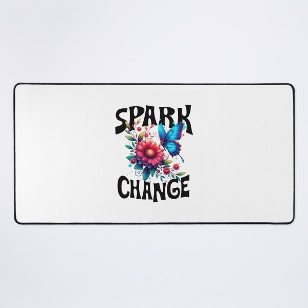 Item preview, Spark Change – Motivational Quote Design designed and sold by Ramanujan MN.