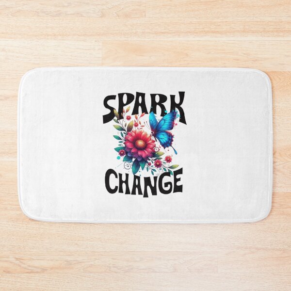 Item preview, Spark Change – Motivational Quote Design designed and sold by Ramanujan MN.