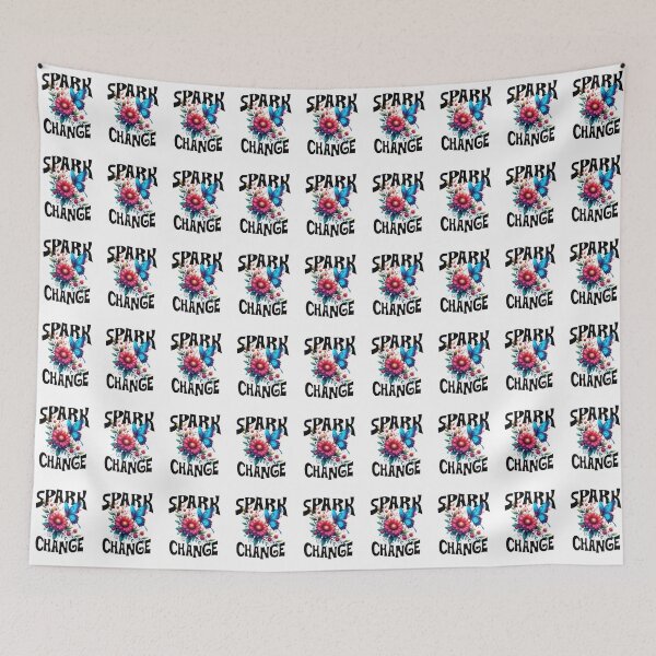 Item preview, Spark Change – Motivational Quote Design designed and sold by Ramanujan MN.