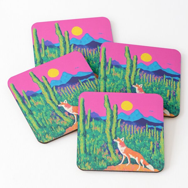 Item preview, Desert Melody Colorful Painting designed and sold by Magnolia Valley Art.