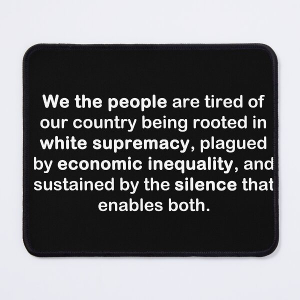 Item preview, We The People Are Tired Of... designed and sold by Hellbilly Designs.