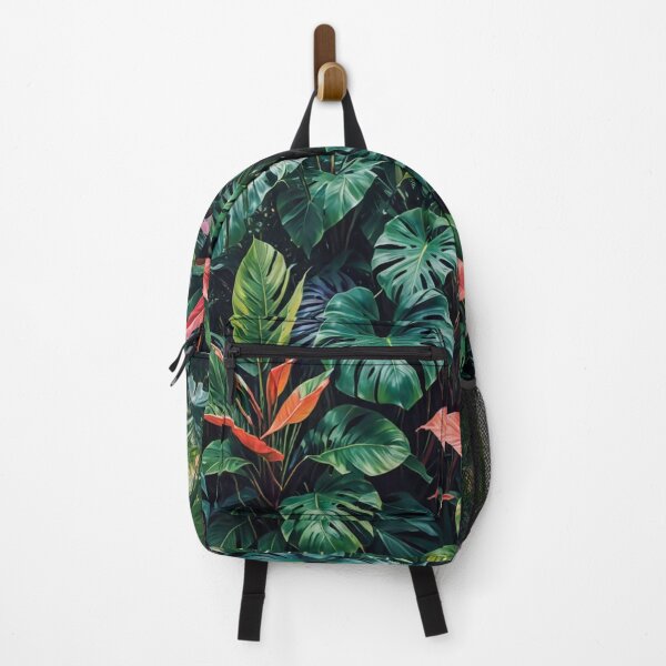 Item preview, Monstera with Shades of Orange - Aesthetic Tropical Plants Foliage - Greenery - Fresh Dense Plants - Vegetation designed and sold by MyArt23.