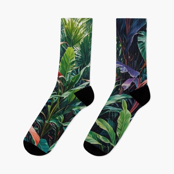 Item preview, Monstera with Shades of Orange, Peach, Purple and Pink - Aesthetic Tropical Plants Foliage - Greenery - Fresh Dense Plants - Vegetation designed and sold by MyArt23.