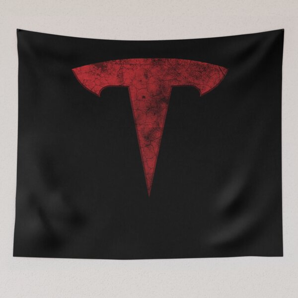 Item preview, Tes.la Grunge Weathered Logo designed and sold by VSStore.